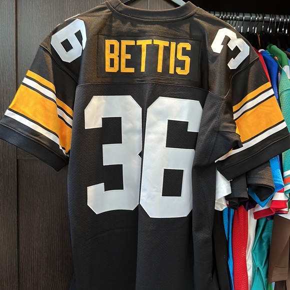 Jerome Bettis Pittsburgh Steelers Mitchell & Ness 2004 Authentic NFL Jersey - Picture 10 of 11